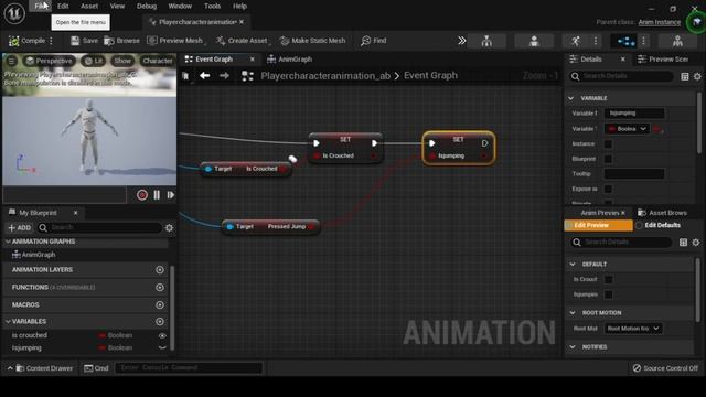 B11 - Creating Animation Blueprints | UE5 Blueprint For Beginners | AIP смотреть онлайн