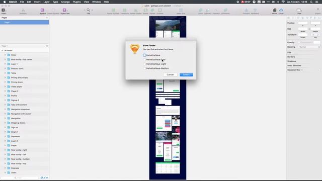 Font Finder Sketch Plugin смотреть онлайн