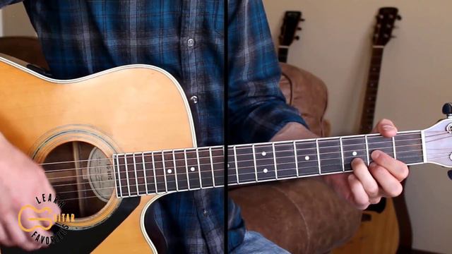 He Walked On Water - Randy Travis - Guitar Lesson | Tutorial смотреть онлайн