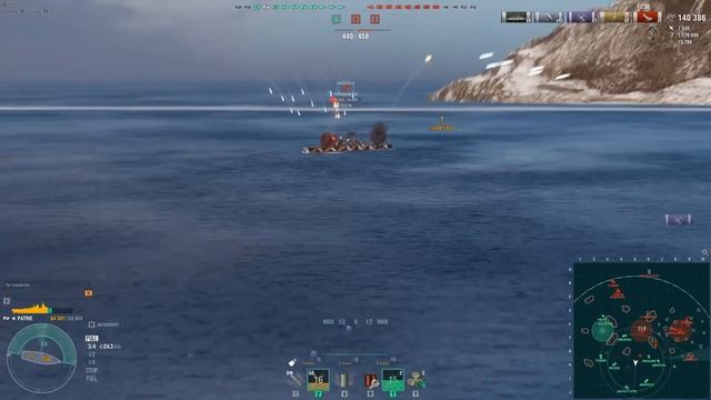 PATRIE?НОВЫЙ СУПЕР ФРАНЦУЗ - World of Warships смотреть онлайн
