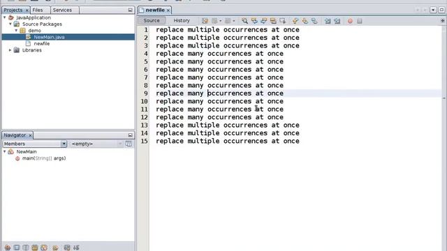 Block Selection In NetBeans