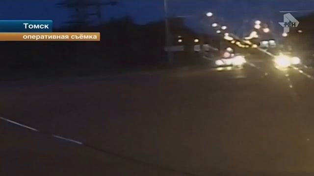 Погоня и яма на дороге. Томск смотреть онлайн