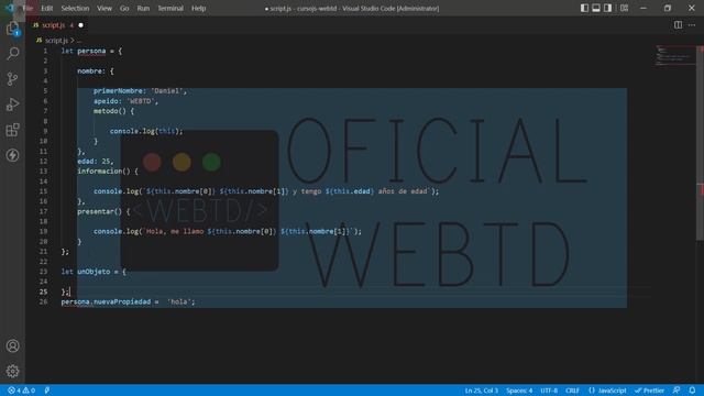 Objetos en JavaScript | Bracket Notation - Associative arrays смотреть онлайн