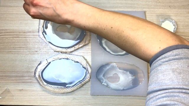 ЭФФЕКТ ОБЛАКОВ 3D в эпоксидной смоле. смотреть онлайн