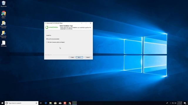 Downloading and installing Anaconda Python distribution (Python Django Tutorial | Part 1a) смотреть онлайн