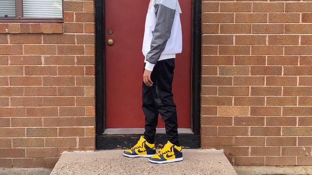 How To Style Nike Dunk High Michigan смотреть онлайн