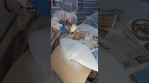 Покраска переходом АКРИЛ.