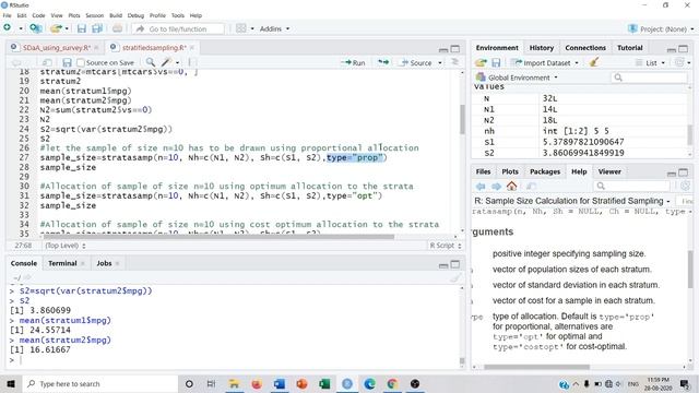 Stratified Random Sampling and Estimation of Population Parameters in R смотреть онлайн