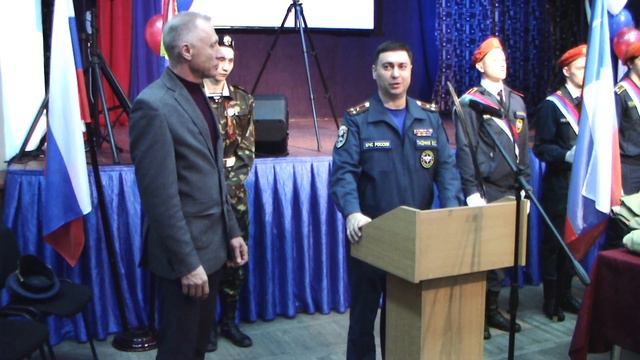 Торжественное принятие присяги. Специальность: Защита в чрезвычайных ситуациях. смотреть онлайн