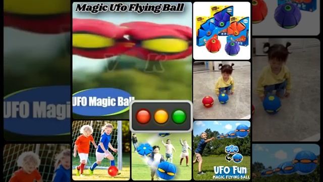 Flying Ball, Outdoor Magic Game with Super Lighting,Play for Fun Family Football MultiColor for kid смотреть онлайн