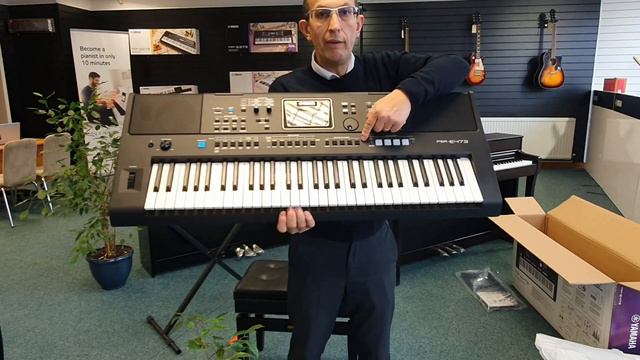 *New* Yamaha PSR-E473 Keyboard | Unboxing & Tour! | 4K UHD | Rimmers Music смотреть онлайн