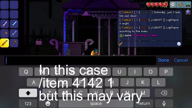 How To Get Any Item Terraria 1.4 PS4/PS5 - MikeyIsBaeYT смотреть онлайн