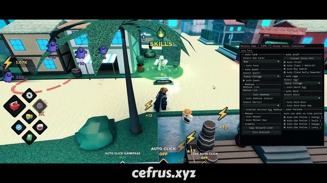 *BEST* [?UPD] Anime Souls Simulator Script Hack: [Muimiw] Autofarm, Autohatch & More! | [PASTEBIN] смотреть онлайн