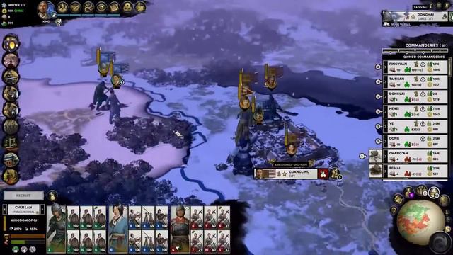 Прохождение Total War Three Kingdoms Kong Rong Campaign [04] Gameplay Walkthrough смотреть онлайн