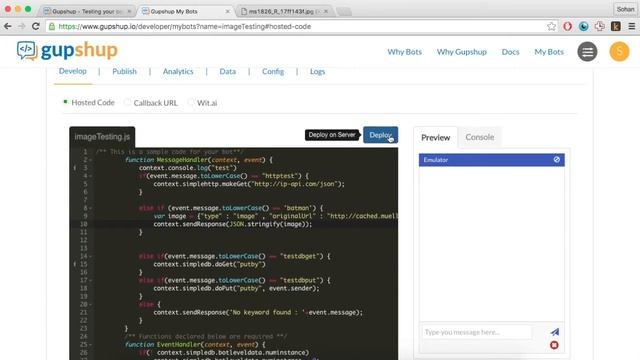 How to send and receive images via chat bot смотреть онлайн