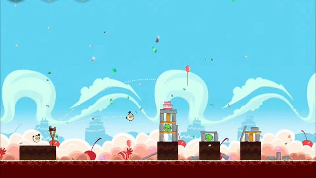 Angry Birds Level 18-9 Birdday Party 3 Star Walkthrough | WikiGameGuides смотреть онлайн