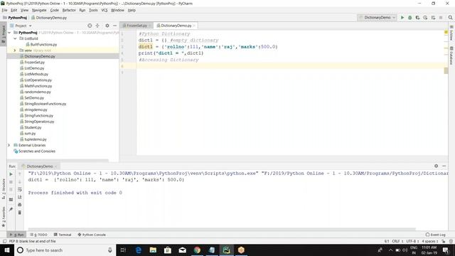 Python Tutorial for Beginners |Session - 8 | Python FrozenSet and Dictionary | rajonlinetrainings смотреть онлайн