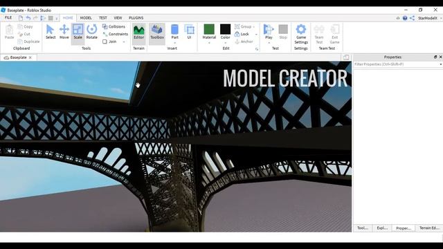 ROBLOX Studio | [SpeedBuild] Eiffel Tower ? смотреть онлайн