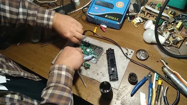 Ремонт Т2 SIMAX BLUE. Не реагирует на пульт ДУ смотреть онлайн