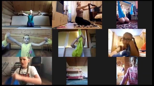 Ритмическая гимнастика и базовая акробатика, дистанционное обучение, 16 06 2020 смотреть онлайн