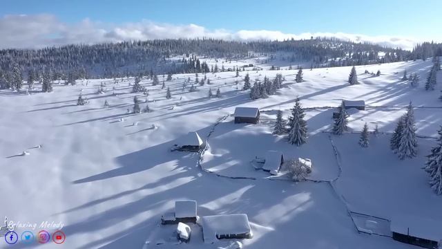 Самая красивая мелодия в мире! Эту музыку можно слушать вечно! Зимняя соната! ЗИМА СНЕГ. ЛЮБОВЬ! смотреть онлайн