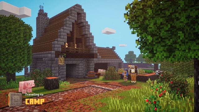 Sail Away Under The Cover of Darkness Minecraft Dungeons смотреть онлайн