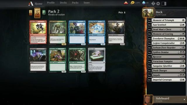2019 01 05 Draft #3 Ixalan DeckBilding BW смотреть онлайн