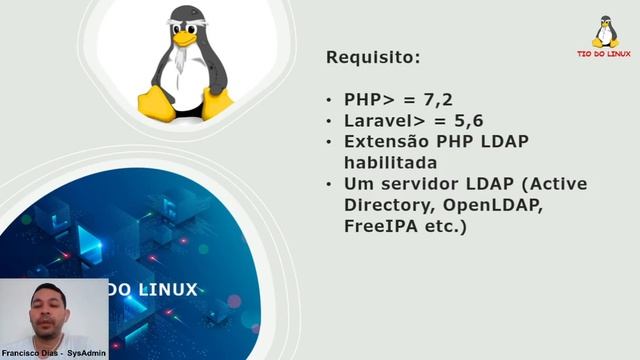 Introdução e apresentação - Aula de integração do LDAP com App Laravel смотреть онлайн