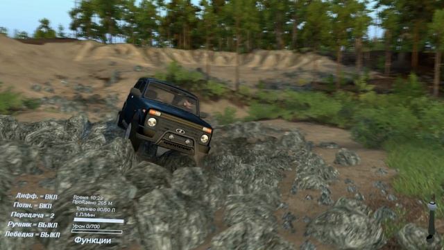 ЛАДА 4х4 УРБАН SpinTires смотреть онлайн