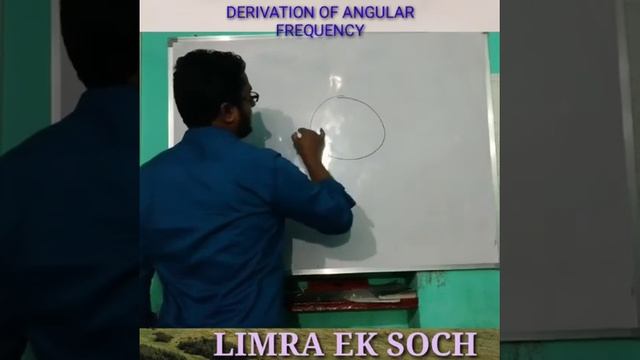 Angular frequency //derivation and equation of SHM//Y=A sin wt смотреть онлайн