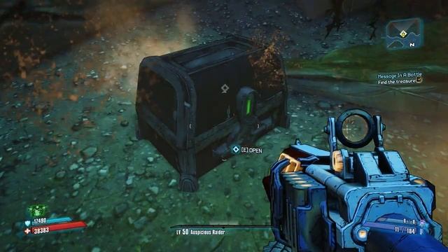 Borderlands 2: Pirate's Booty DLC - Quest Walkthrough Message In A Bottle (Hayter's Folly) смотреть онлайн