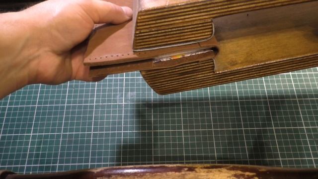 Кожанная Обложка для Блокнота. Как сшить самому. (самый простой способ ).Сделай Сам. смотреть онлайн