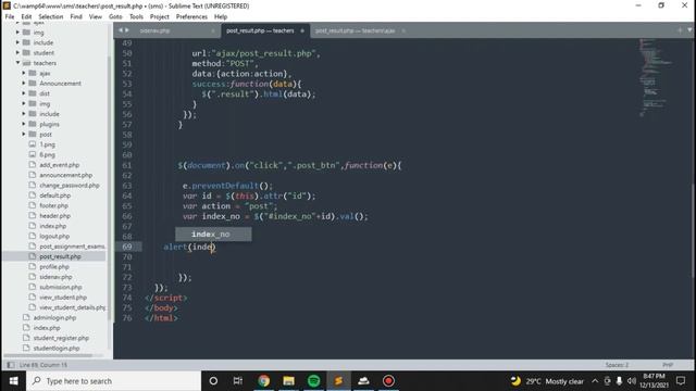Advance School Management System 43 || Using PHP And MySQL смотреть онлайн