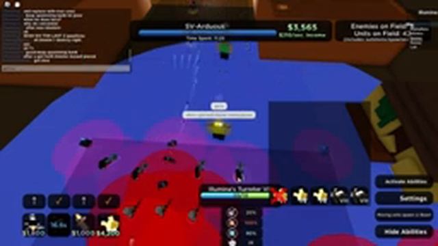 Arduous Tainted Desert with the wall III banned | World tower defense | Roblox смотреть онлайн