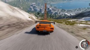 КТО ДАЛЬШЕ ПРЫГНЕТ ЧЕЛЛЕНДЖ! ПРЫЖКИ ЧЕРЕЗ ГОРОД В BeamNG.drive