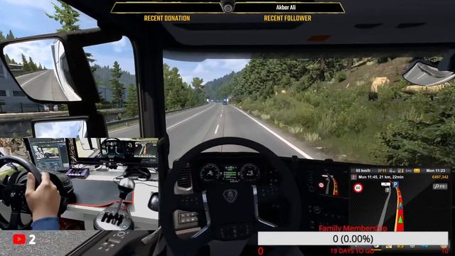 Rheinland & Pfalz 1:1 Time scale Map With AI Traffic | ETS 2 Mod смотреть онлайн