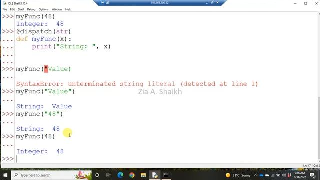 Function Overloading in Python | OOP Full Course смотреть онлайн