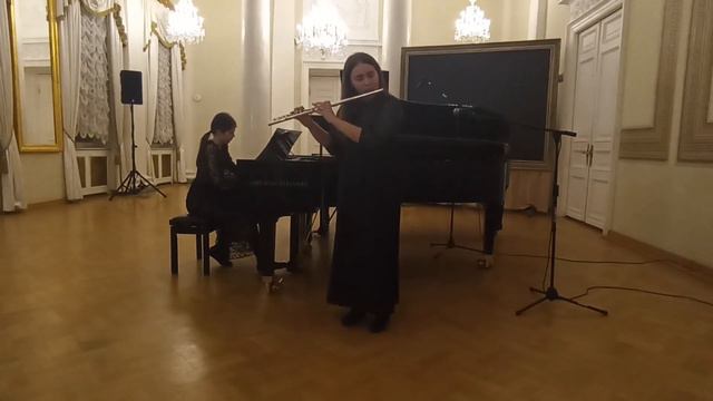 Ж. Металлиди Баллада исп. Клименко Виктория,(флейта),Габехадзе Алина(фортепиано) смотреть онлайн