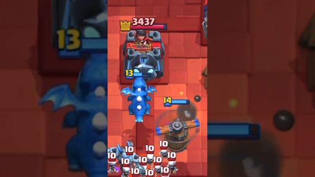 Clash Royale but I can ONLY use Flying Cards #clashroyale #memes #supercell смотреть онлайн