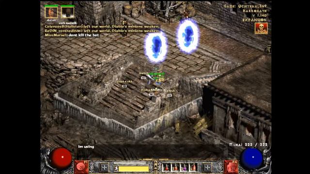 Diablo II - There a Human Bot killer in Hardcore Ladder ! смотреть онлайн