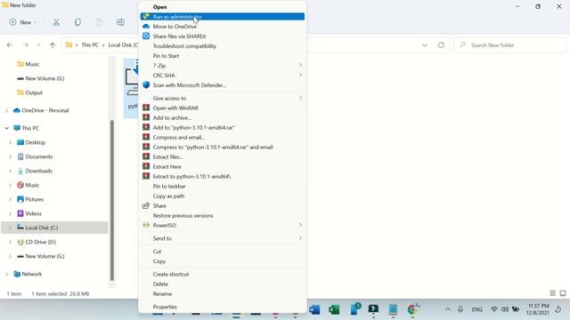 How to Download and Install Python on Windows 11 смотреть онлайн