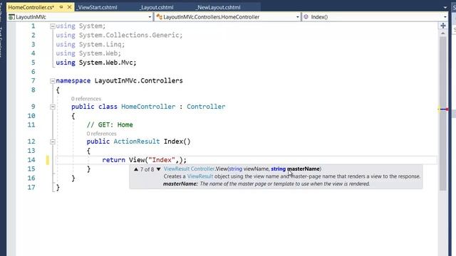 (#27) Multiple Layouts in MVC | mvc tutorial for beginners in .net c# смотреть онлайн