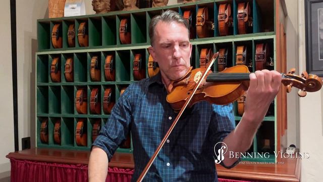 A fine 2001 Guarneri-model Violin by Violinmaker Andrius Faruolo For Sale смотреть онлайн