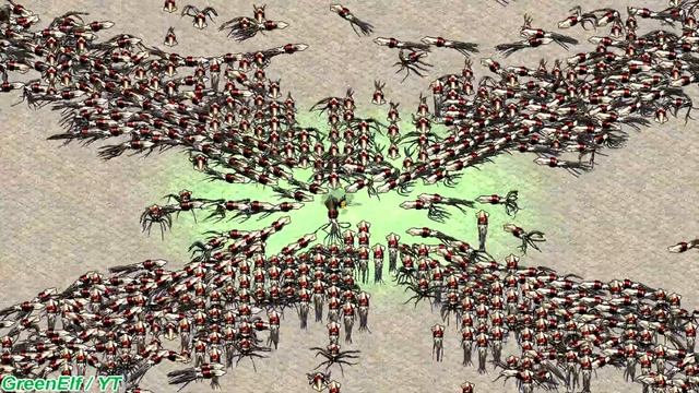 10 Desolators surrounded by 1000 Giant Squids - Red Alert 2 смотреть онлайн