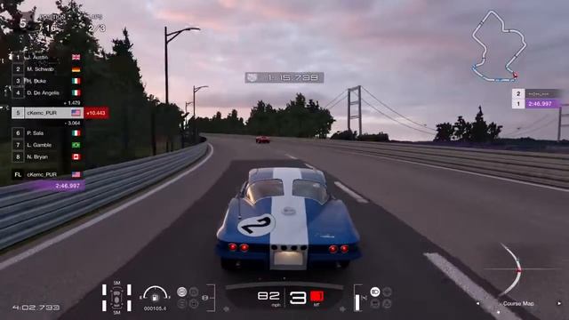 GTSport - Nostalgic race with my bae Corvette 63 Grand Sport- Campaign mode смотреть онлайн