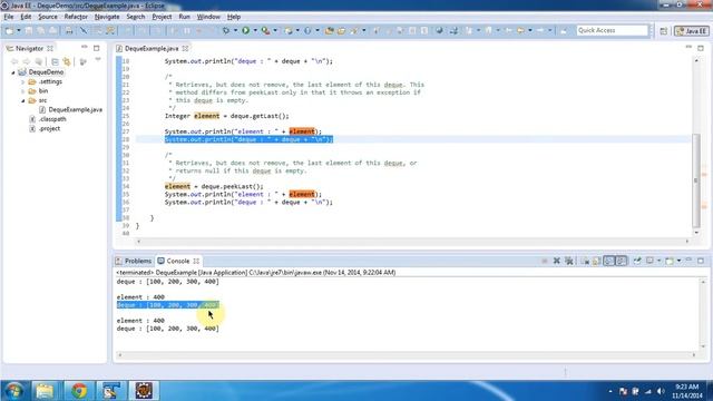 Deque (Get & Peek Last Methods) | Java Collection Framework смотреть онлайн