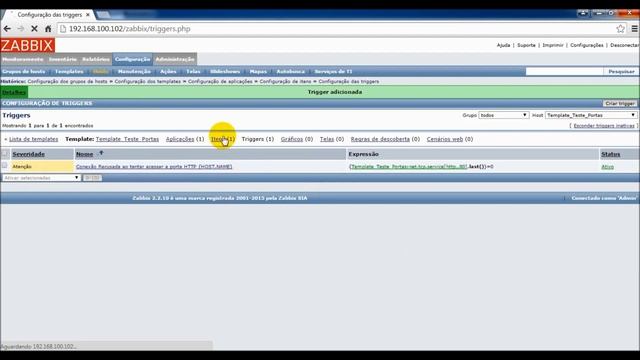 Zabbix - Monitoramento de Serviços Porta 80 HTTP смотреть онлайн