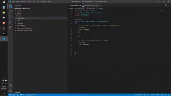 Unity Visual Studio Code Intellisense (Auto complete) not working (FIXED)