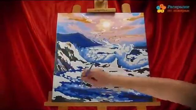 РИСОВАНИЕ ПО НОМЕРАМ на холсте смотреть онлайн