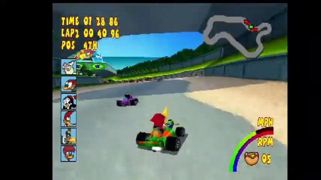 10 Minute 1st Impressions : Woody Woodpecker Racing (PS)